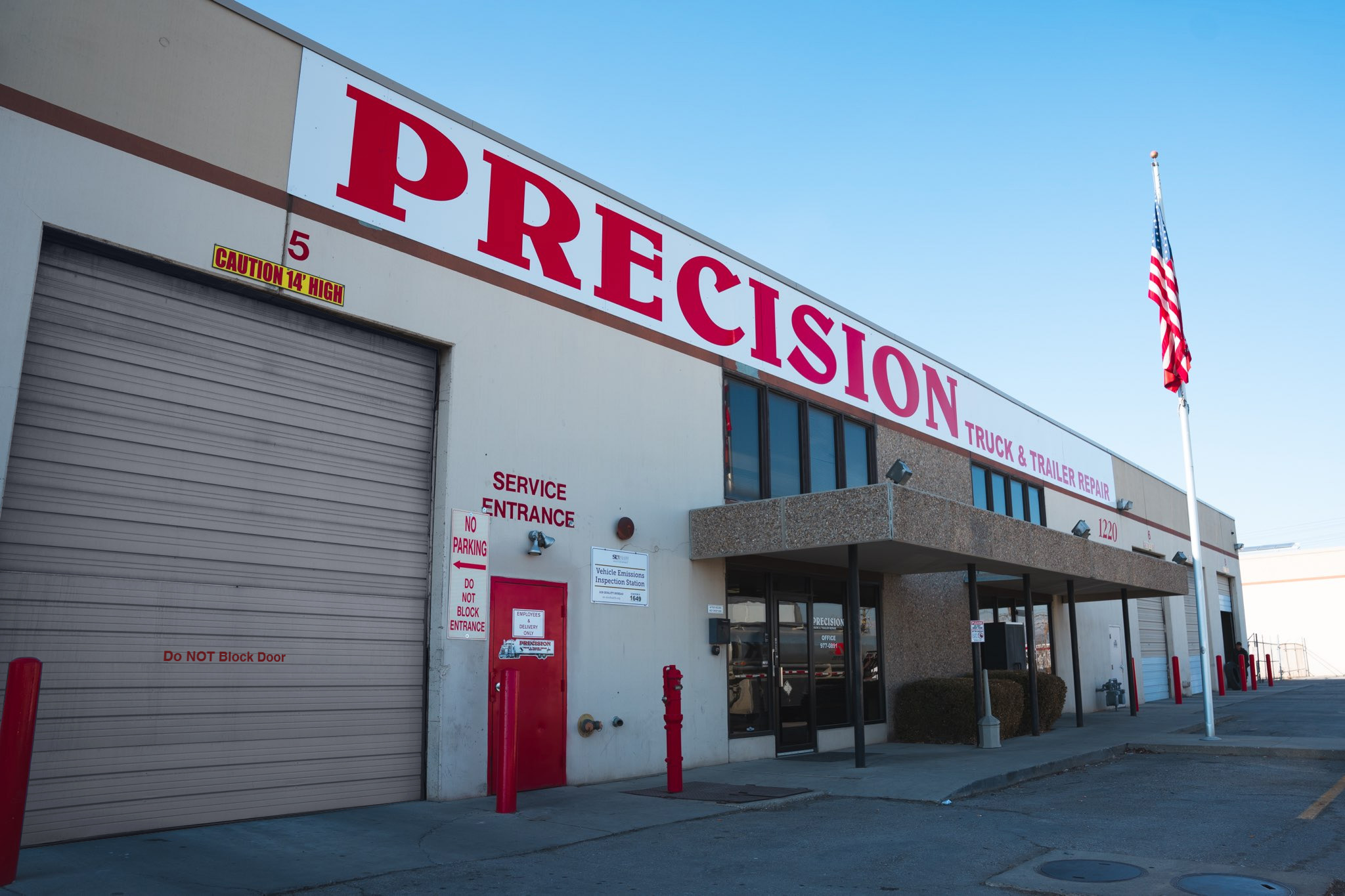 Precision Truck & Trailer Repair — 1220 S. Pioneer Road, Salt Lake City